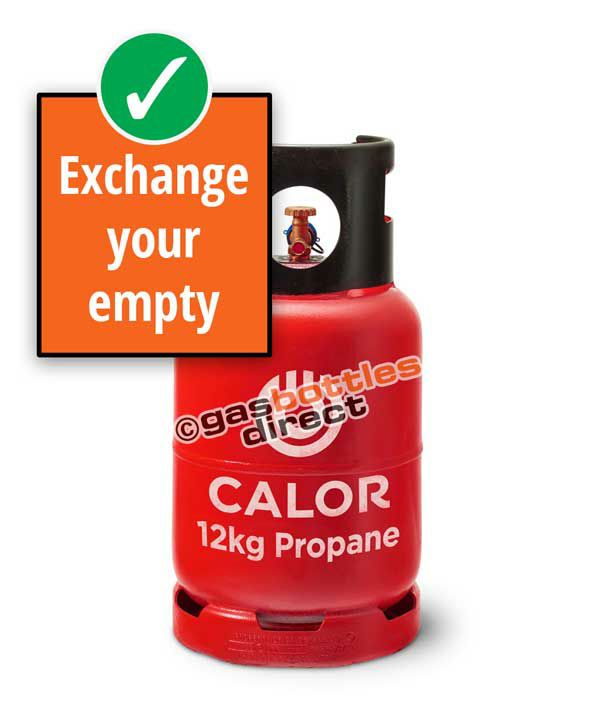 12kg Propane Forklift Calor Gas Bottle Cylinder Refill