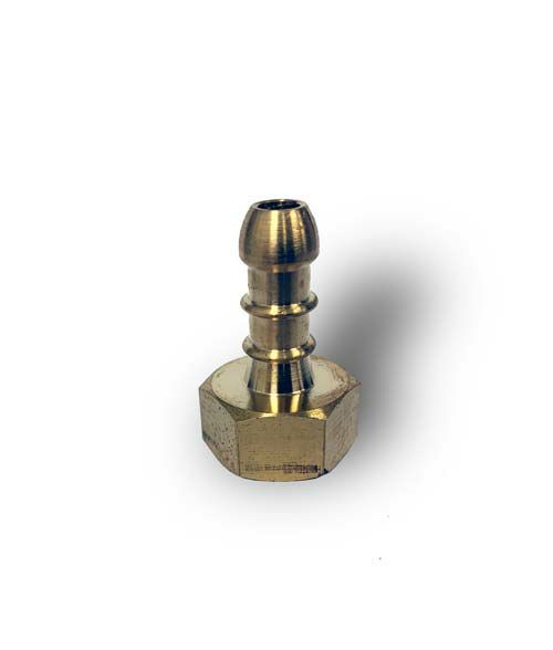 LPG Female Nozzle 3/8" BSPT to 8mm Hose Connector